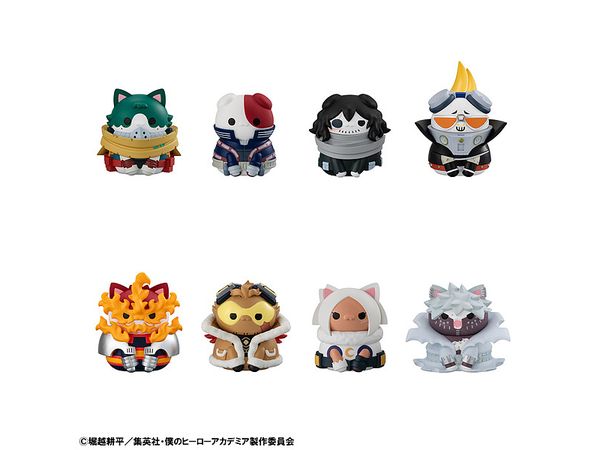 Mega Cat Project My Hero Academia Hiroaka Nyanko No.01: 1Box (8pcs)