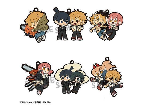 Rubber Mascot Buddy Collection Chainsaw Man 1Box 6pcs (Reissue)