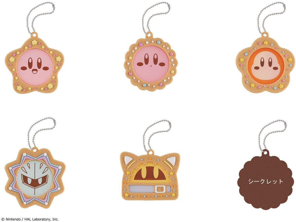 Charm Patisserie Kirby: Kirby's Cookie Time 1Box 6pcs (Reissue)