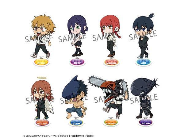 Tokotoko Acrylic Stand Chainsaw Man - The Movie: Reze Arc 1Box 8pcs