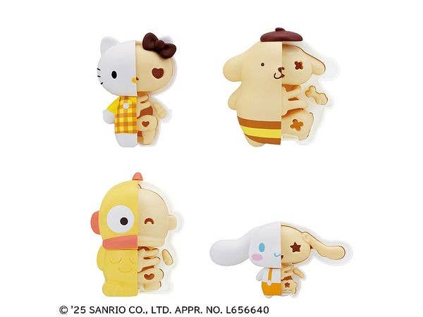 KAITAI Puzzle FANTASY Sanrio Characters Honey Candy Mix 1Box 4pcs