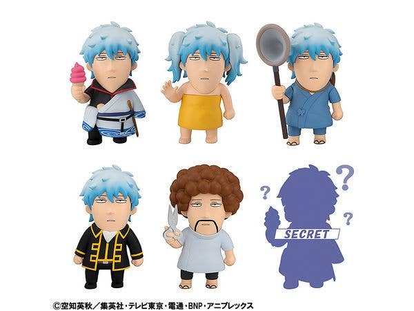 Gintama x Bkub Okawa: Gintama I Love Gin-san Collection: 1Box (6pcs)
