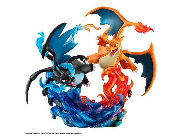 G.E.M.EX Series Pokemon Mega Charizard X & Mega Charizard Y