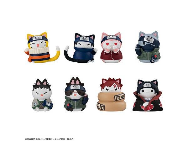 MEGA CAT PROJECT Naruto Nyaruto! Konoha's Funny Cats REBOOT 1Box 8pcs