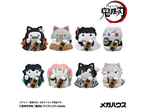 MEGA CAT PROJECT Demon Slayer: Kimetsu no Yaiba: Kimetsu no Yaiba Nyanko Manekineko ver.2 1Box 8pcs