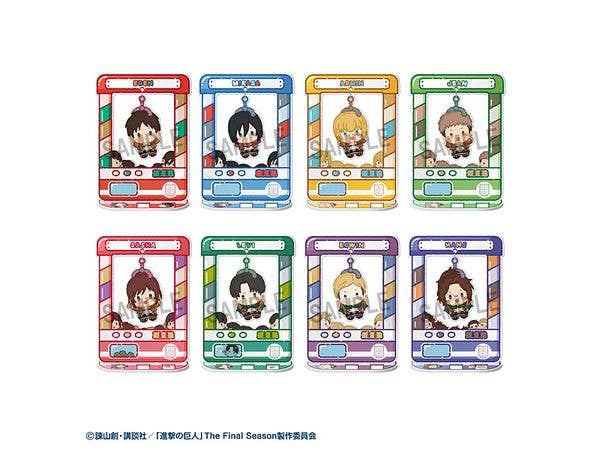 Chara Catcher Attack on Titan: 1Box (8pcs)