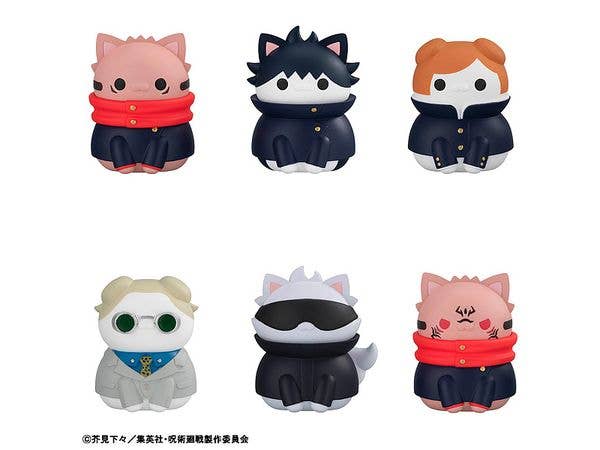 MEGA CAT PROJECT Jujutsu Kaisen Jujutsu Nyanko Shibuya Incident 1Box 8pcs (Reissue)