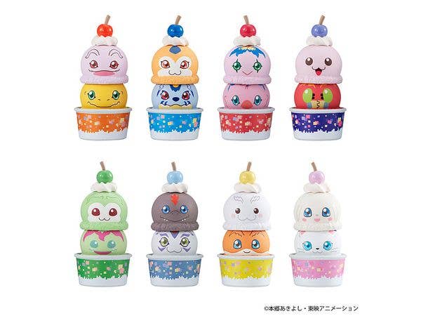 Stack up & Change Digimon Adventure 1Box 8pcs