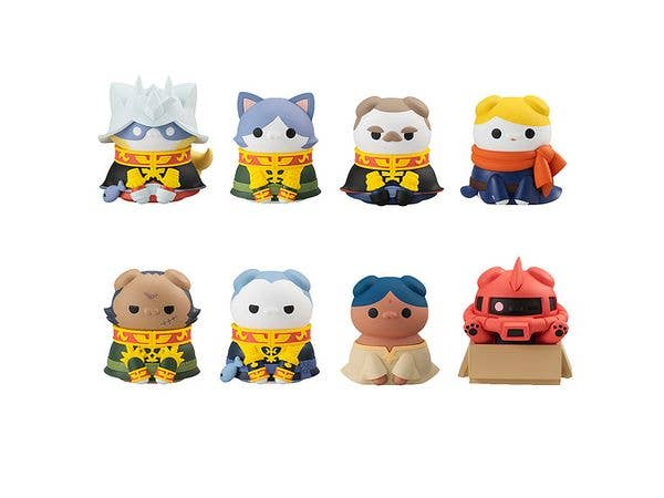 MEGA CAT PROJECT Mobile Suit Gundam Mobile Suit Nyandam Principality of Zeon Meow! 1Box 8pcs (Reissue)