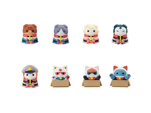 MEGA CAT PROJECT Mobile Suit Gundam Mobile Suit Nyandam Earth Federation Forces Meow! 1Box 8pcs (Reissue)