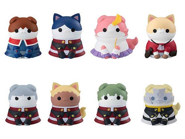 MEGA CAT PROJECT Mobile Suit Gundam SEED Mobile Suit Nyandam SEED False Nyanko 1Box 8pcs