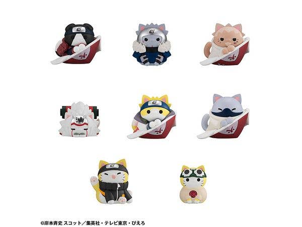 MEGA CAT PROJECT Naruto Shippuden Nyaruto! Master-Disciple Bond Arc 1Box 8pcs (Reissue)