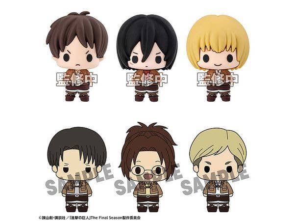 Chokorin Collection Attack on Titan 1Box 6pcs