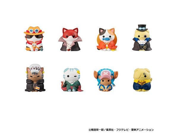 MEGA CAT PROJECT One Piece Nyan Piece Nyan! I Will Become the Pirate King Nyan! 1Box 8pcs (Reissue)