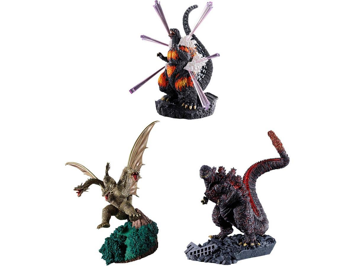 Petit Rama Godzilla 01 1Box 3pcs