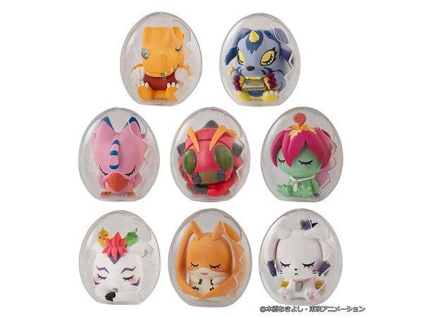 MEGA EGG FIGURE Digimon Adventure Goodnight DigiColle! 1Box 8pcs
