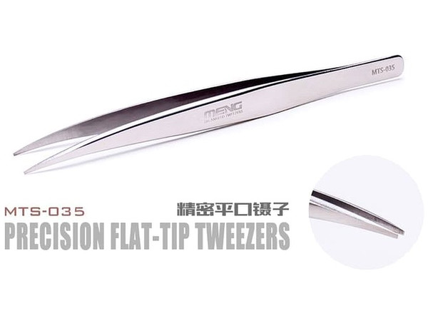 Precision Flat-tip Tweezers