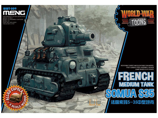 World War Toons French Medium Tank Somua S35