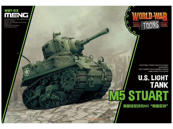 World War Toons U.S. Light Tank M5 Stuart