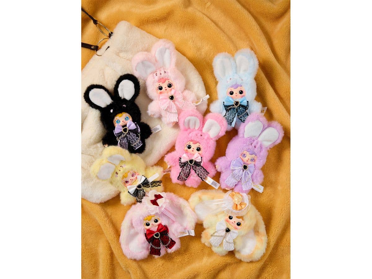 SAMUEL Rabbit Free Diary Series Trading Plush 1Box 6pcs