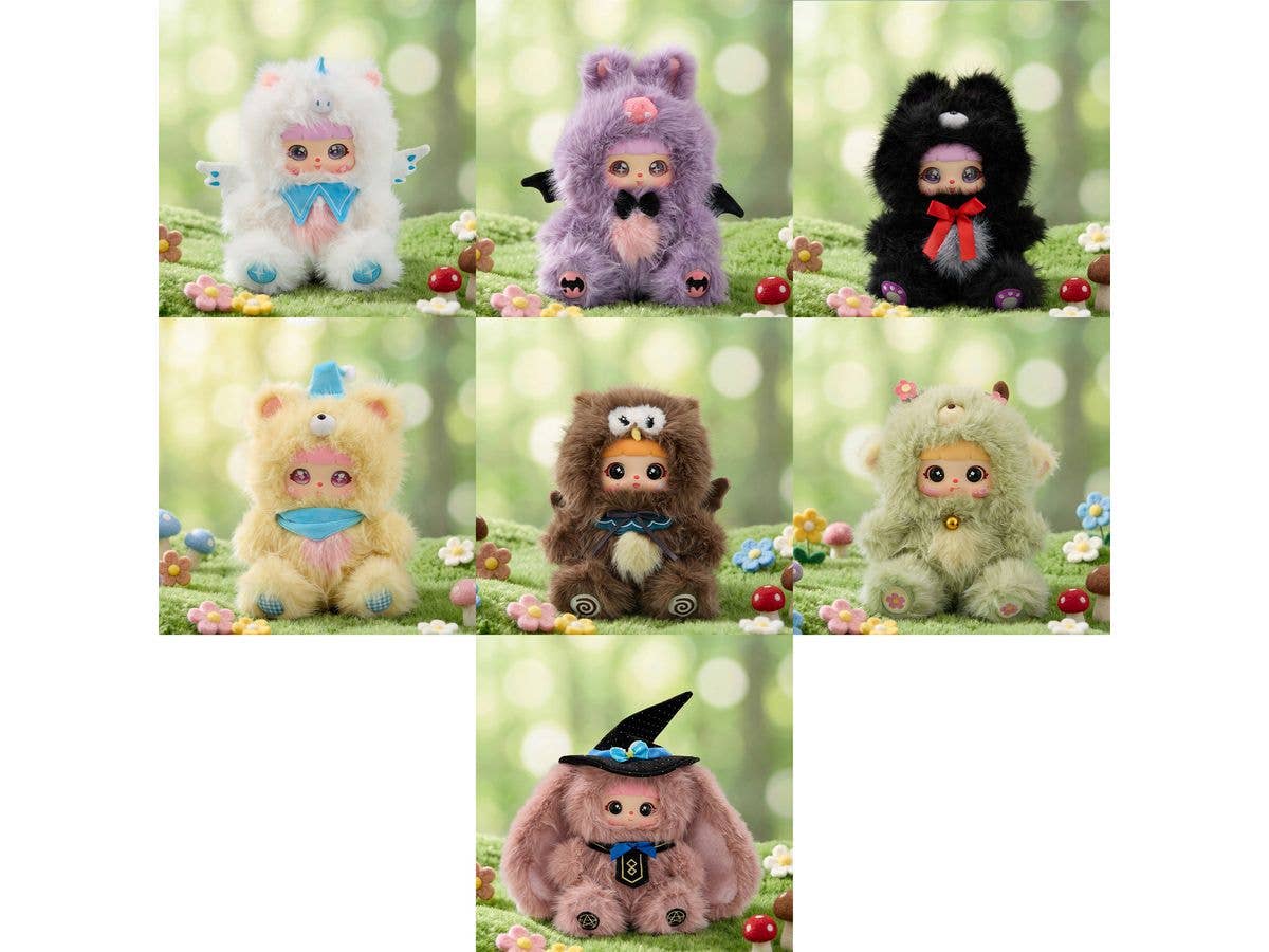 Kittens Fairyland Of Witches 680 Percent Series Trading Plush (Random 1P)