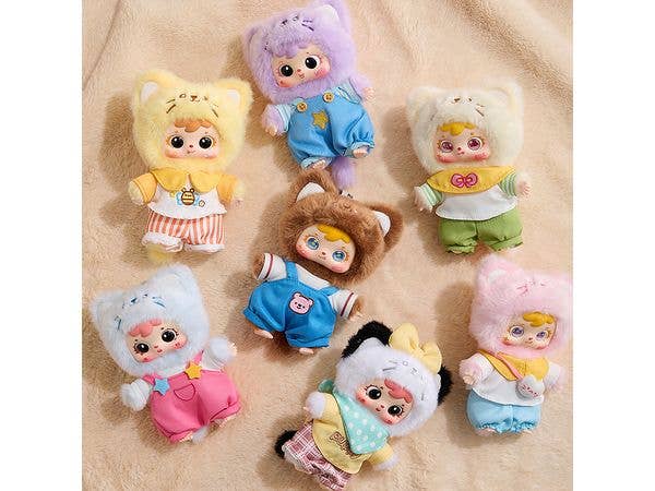 SAMUEL Happy Meow House Series Trading Plush 1Box 6pcs