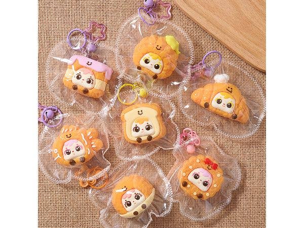 Samuel Baking House Series Trading Squeeze Toy 1Box 6pcs