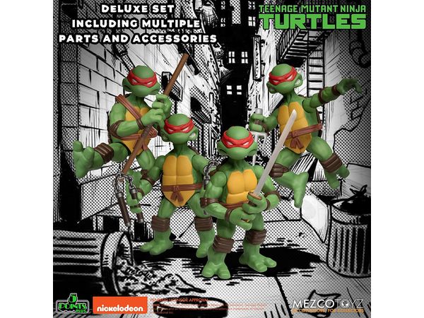 5 Points Plus / TMNT Teenage Mutant Ninja Turtles: Turtles Action Figure Set