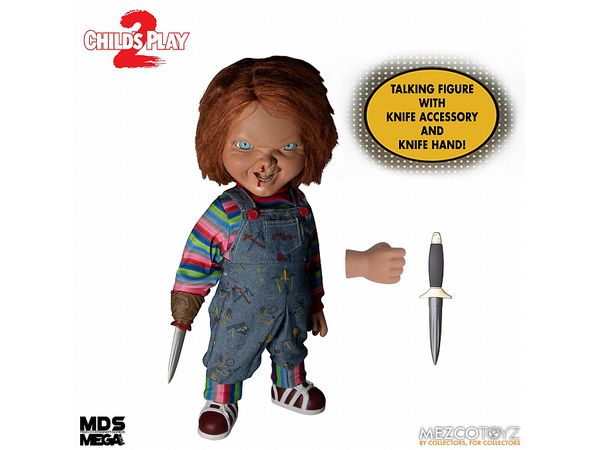 Designer Series/Child's Play 2: Chucky 15 Inch Mega Scale Talking Figure Menacing Ver.