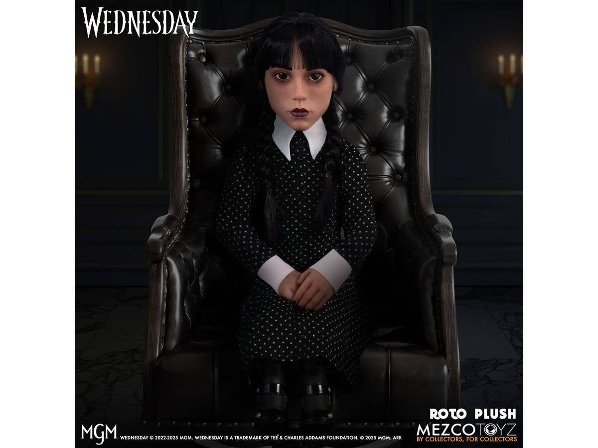 Wednesday/Wednesday Adams 18-inch Rotoplush