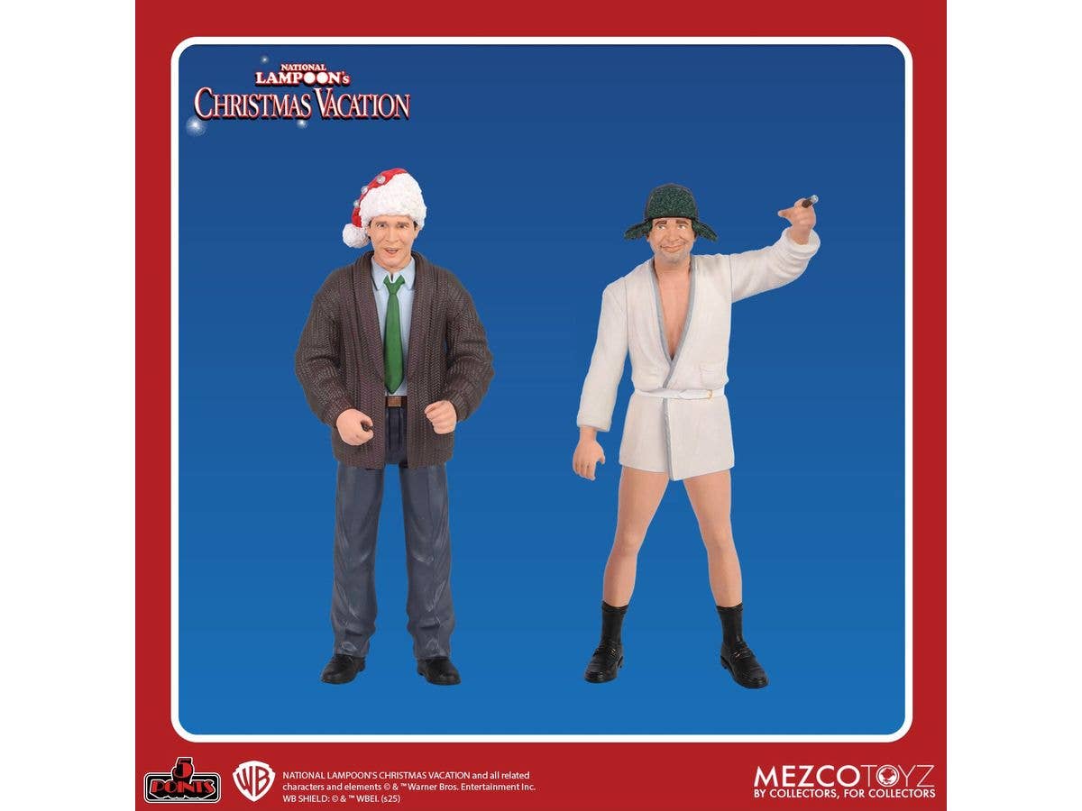 5 Points / National Lampoon's Christmas Vacation 3.75-inch Action Figures: Clark Griswold & Eddie Johnson Set of 2