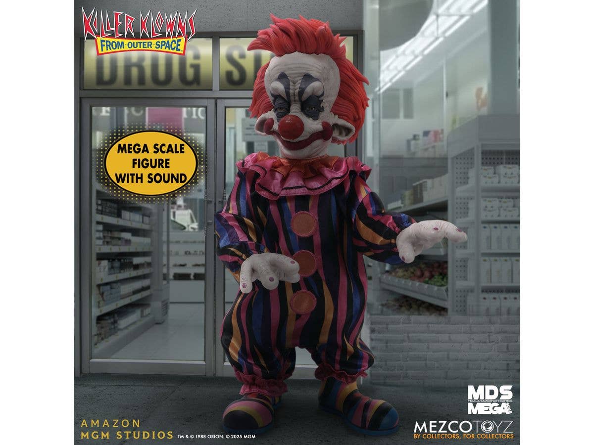 MDS Designer Series: Killer Clown: Rudy 15-inch Mega Scale Figure