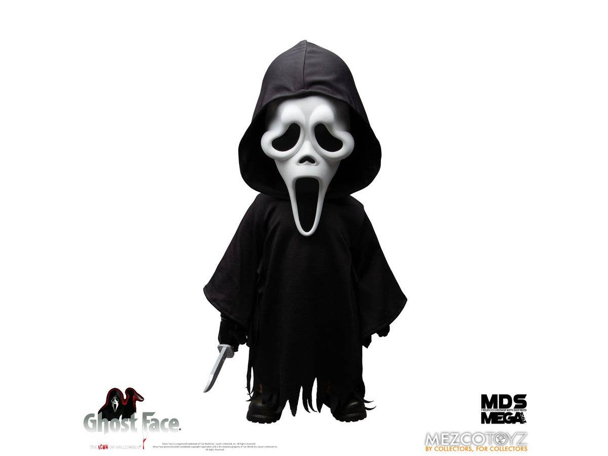 MDS Designer Series / Icon of Halloween: Ghostface 15-inch Mega Scale Figure