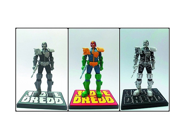 Judge Dredd/ UK Limited Mike McMahon 8inch Statue (3PK)