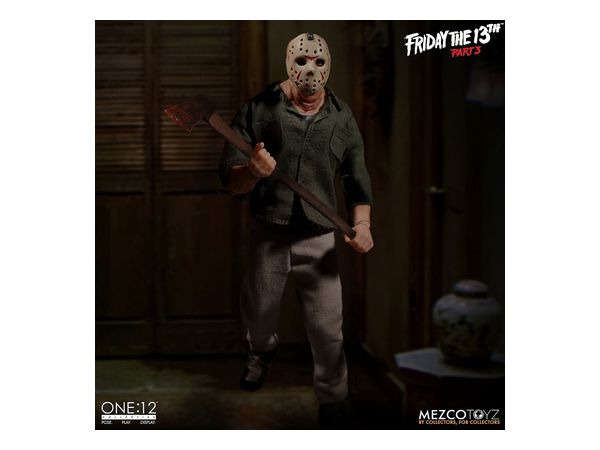 One:12 Collective Friday the 13th Part III - Jason Voorhees Action Figure (Reissue)