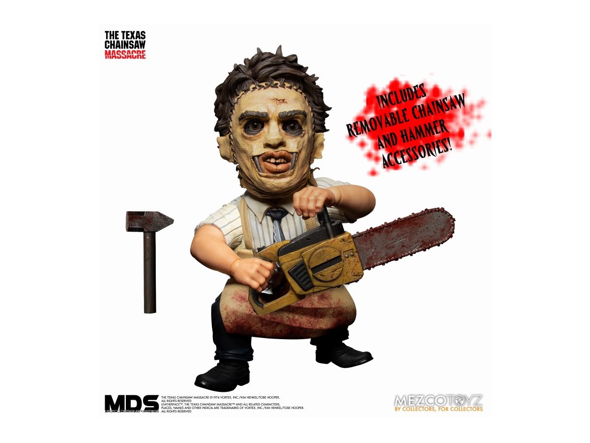 MDS Designer Series The Texas Chain Saw Massacre: Leatherface 6 inch Action Figure