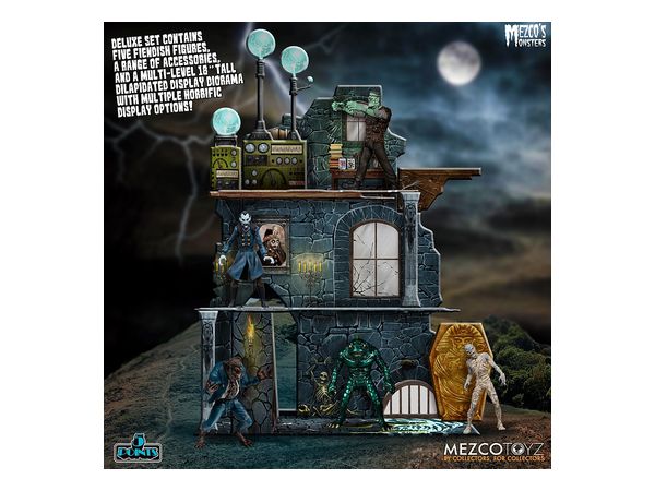 5 Points / Mezco's Monsters: Tower of Fear 3.75inch Action Figure Box Set