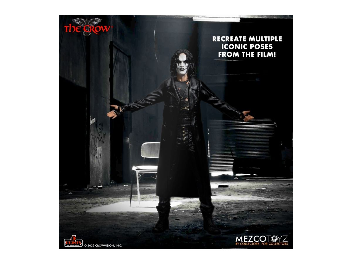5 Points / The Crow Flying Legend: Eric Draven 3.75inch Action Figure Deluxe Set