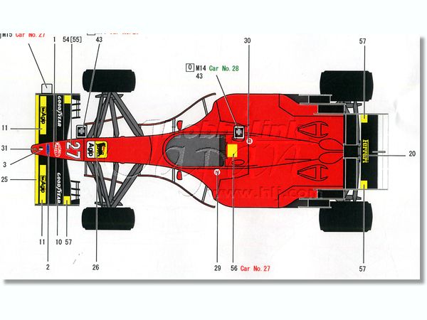 Ferrari 412 T2 Canada GP | HLJ.com Ferrari 412 T2 Canada GP | HLJ.com