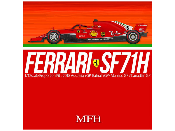 Ferrari SF71H Ver.C 2018 Rd.7 Canadian GP #5 #7