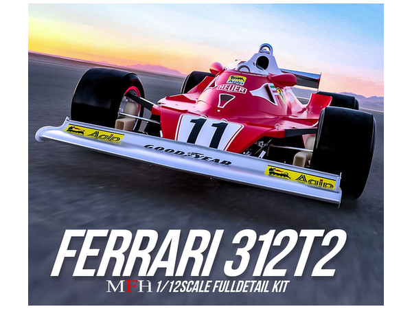 Ferrari 312T2 Ver.B 1977 Rd.11 German GP #11 N.Lauda / #12 C.Reutemann