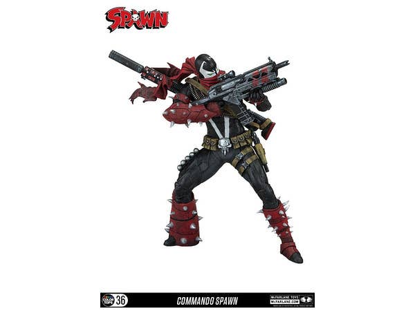 Color Tops Spawn: Command Spawn 7-inch Action Figure