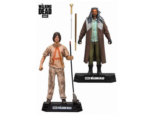 The Walking Dead: Ezekiel & Daryl Dixon 7-inch Action Figure 2 Kinds Set