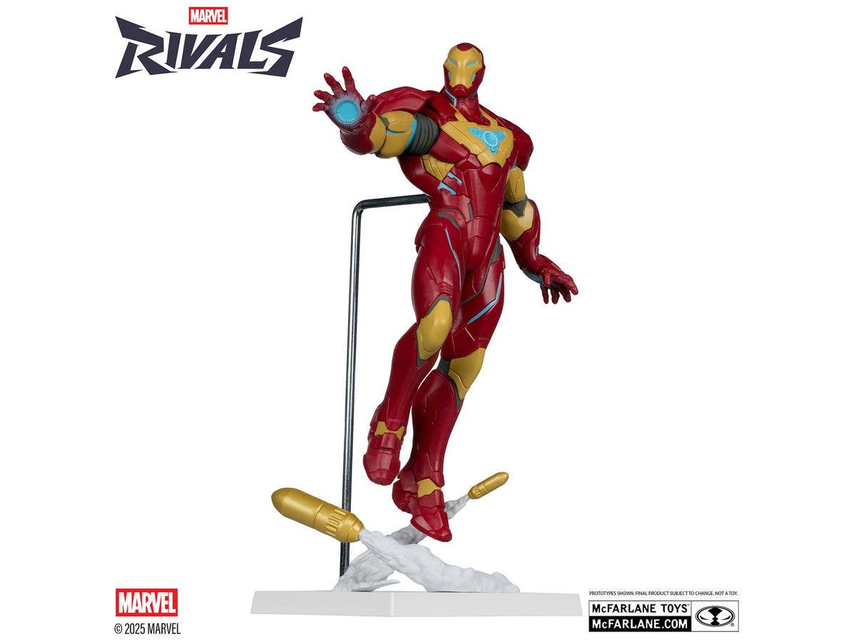 Marvel Rivals - Posed Figure with Scene: #003 Iron Man