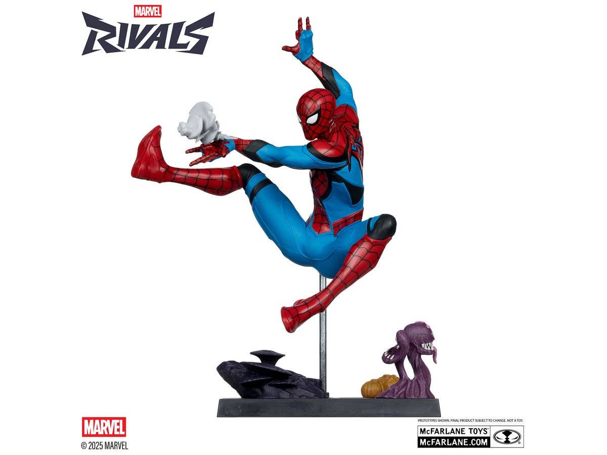 Marvel Rivals - Posed Figure with Scene: #004 Spider-Man
