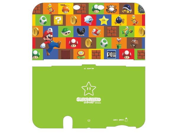 New Nintendo 3DS XL: Soft Cover Super Mario Green