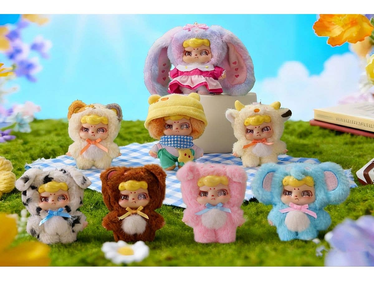 GUGUMI Fluffy Cute Series Trading Plush 1Box 6pcs