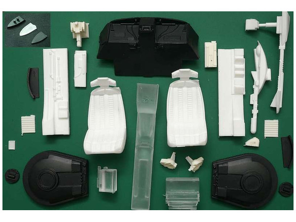 Laser Spinner Transkit Fujimi Police Spinner, for Future Car