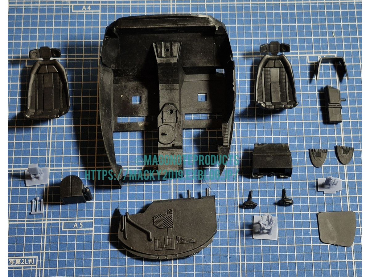 For Fujimi Police Spinner Traveling Police Spinner No. 54 Trans Kit