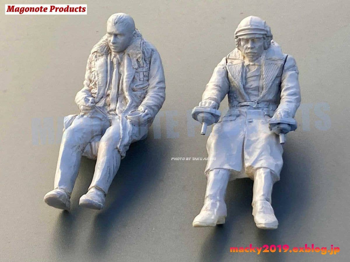 LA2019 Figure Collection - Seated Figure Set (Compatible Kit: Fujimi Spinner)